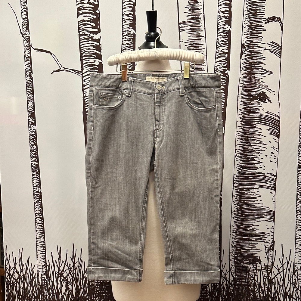 Marc By Marc Jacobs Light Gray Capri Jeans